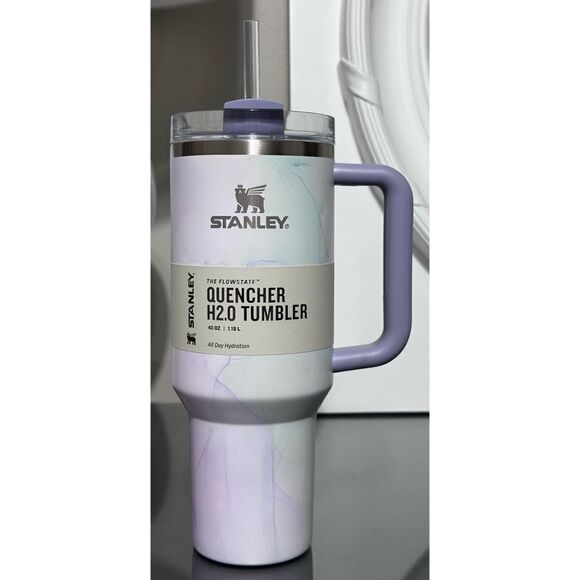 Stanley Quencher H2.0 FlowState Tumbler 40oz, WATERCOLOR DUSK - Picture 1 of 4